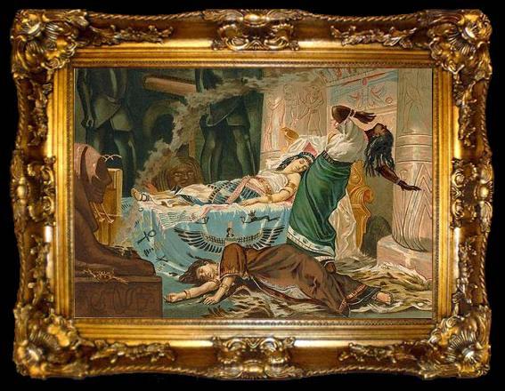 framed  Juan Luna The Death of Cleopatra, ta009-2